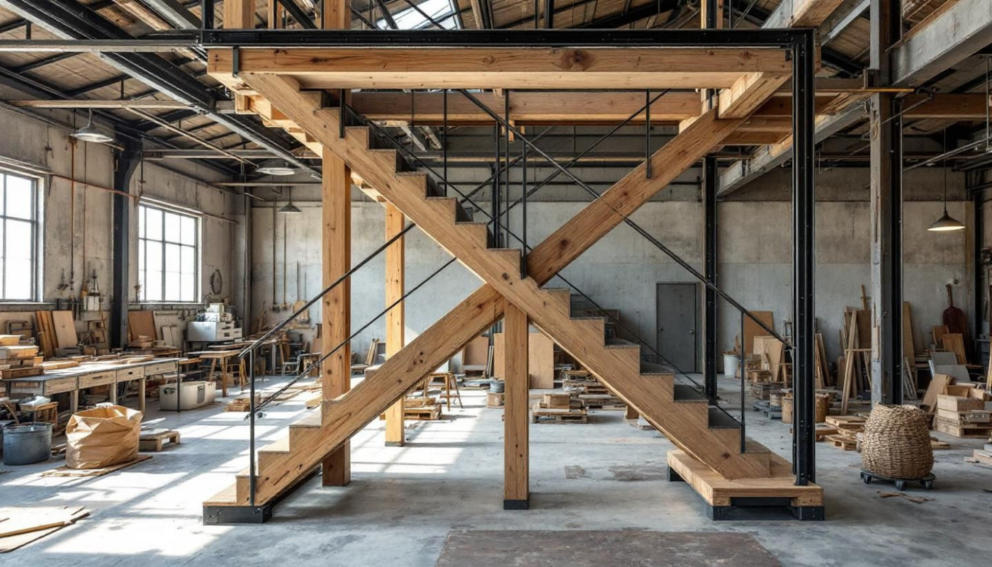 Comment les professionnels garantissent-ils la durabilité des escaliers mixtes ?